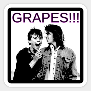 GRAPES!!! Sticker